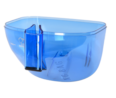 Recipiente para o pó azul RS-RT3676