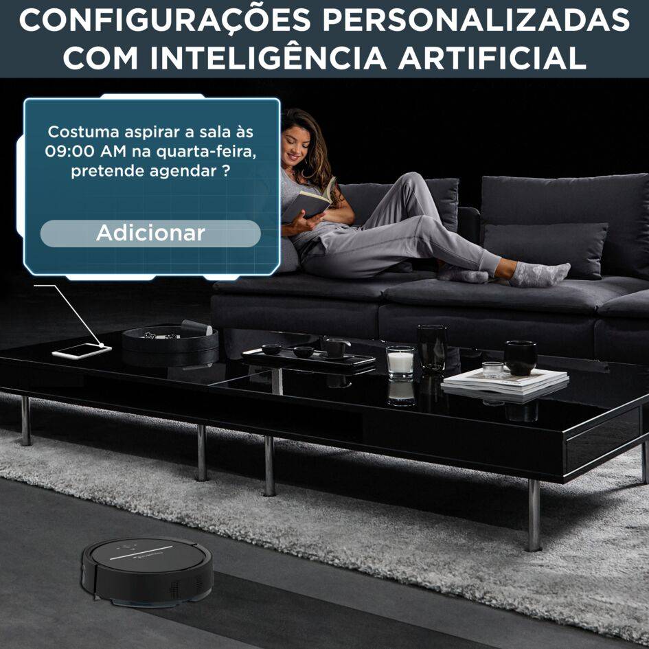 X-Plorer Serie 120 AI Robot Vacuum Cleaner