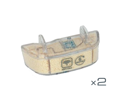 2 cartuchos anticalcário ZR005803