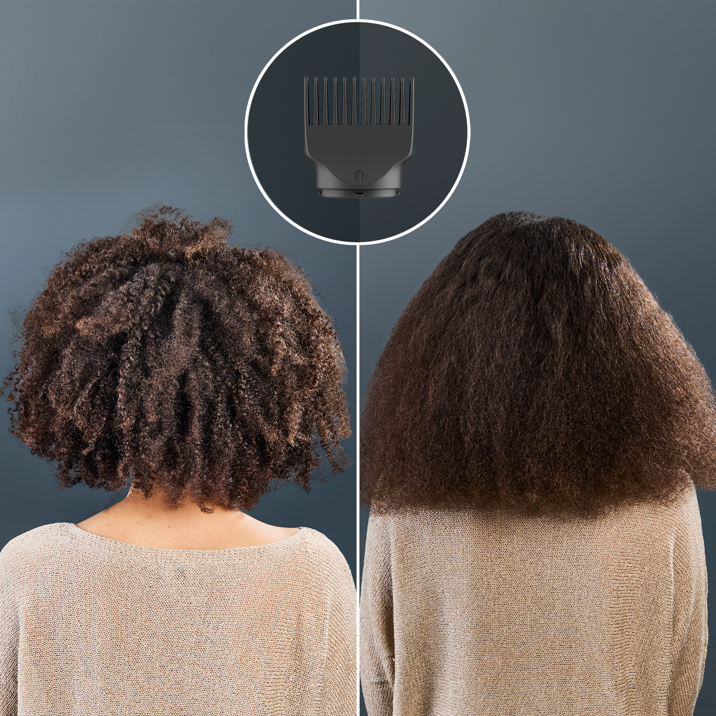 Pente de dentes largos SS-1810003558