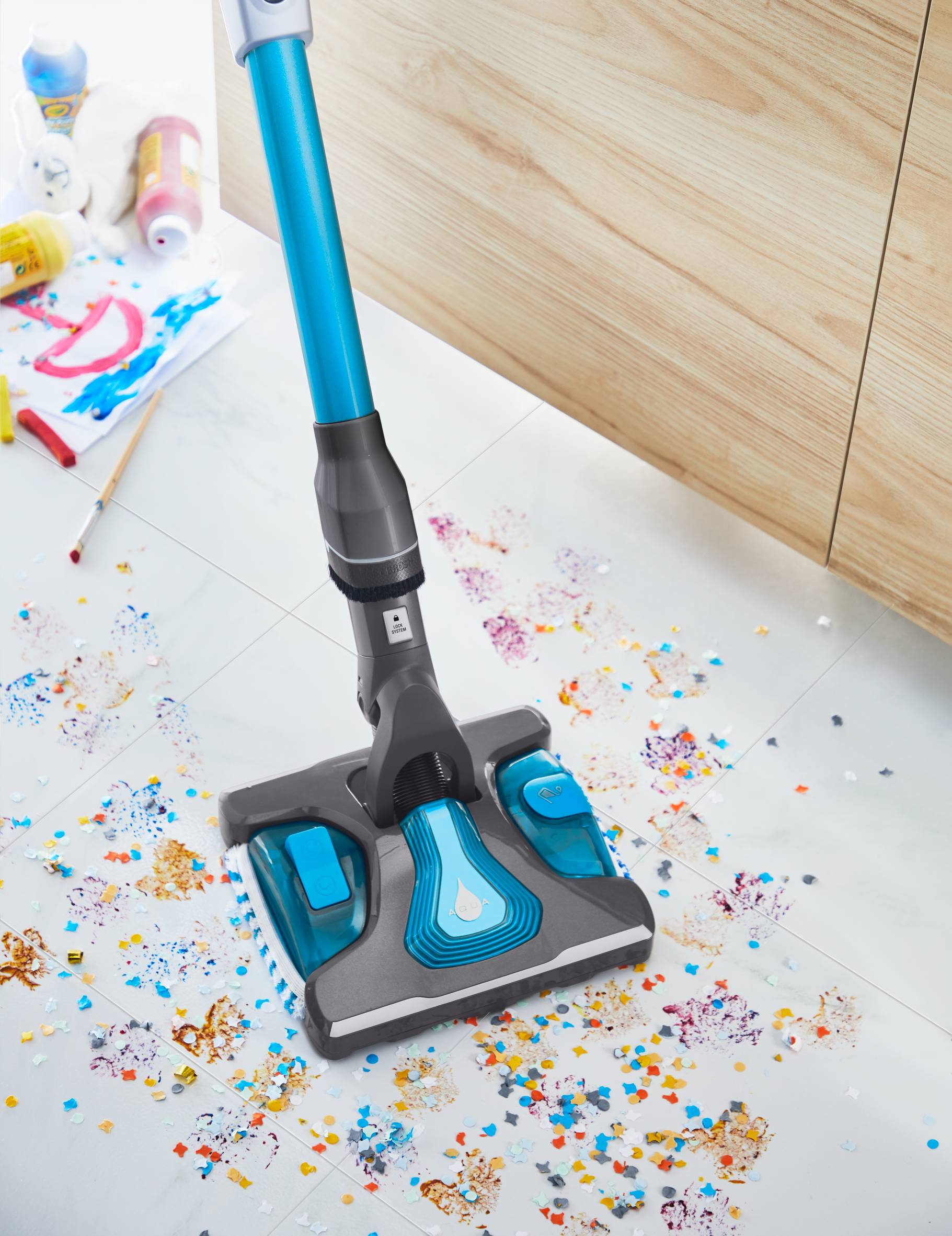 Escova de aspiração Aqua Head + 2 mopas ZR009500 (Air Force)