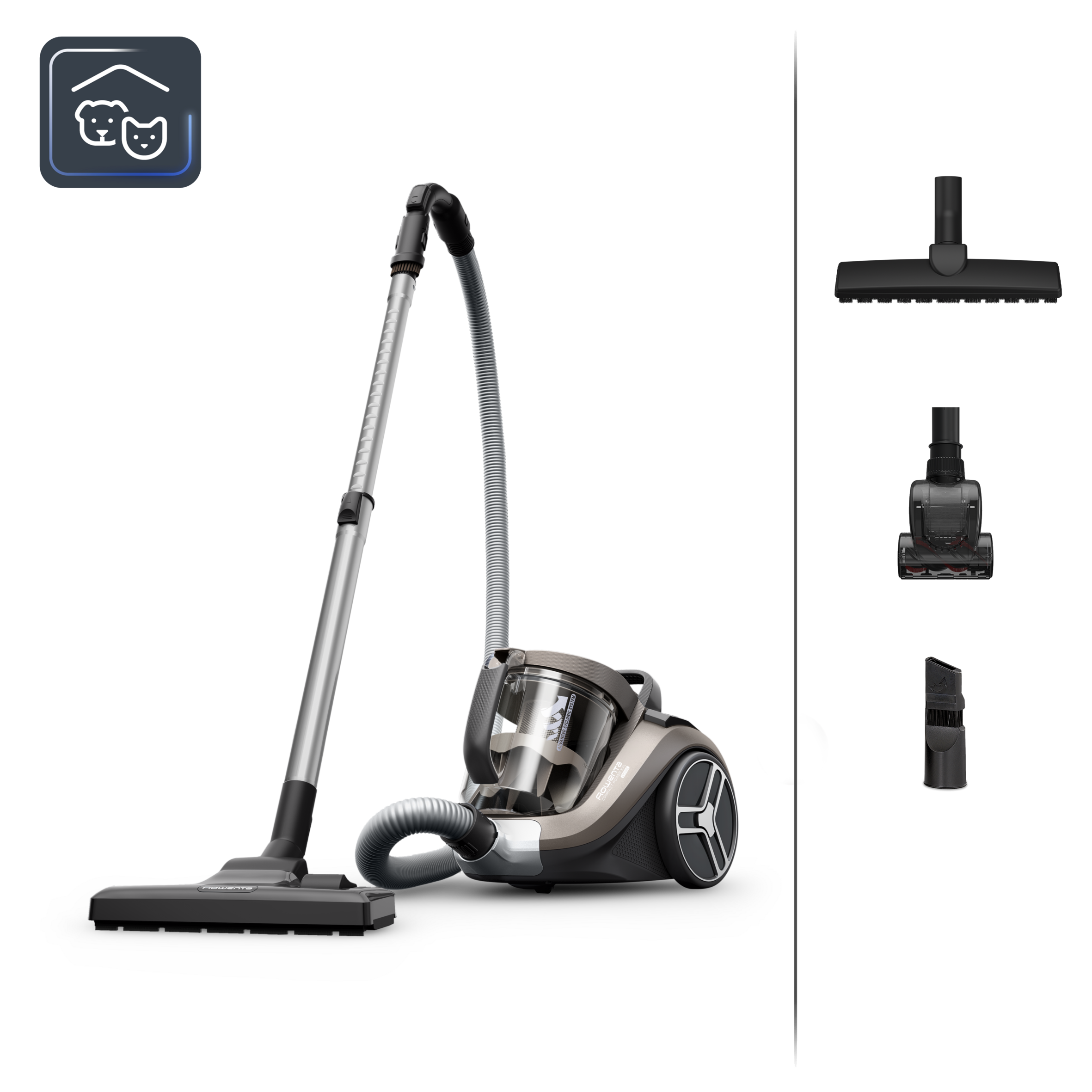 Compact Power XXL Bagless Vacuum Cleaner, Animal Kit