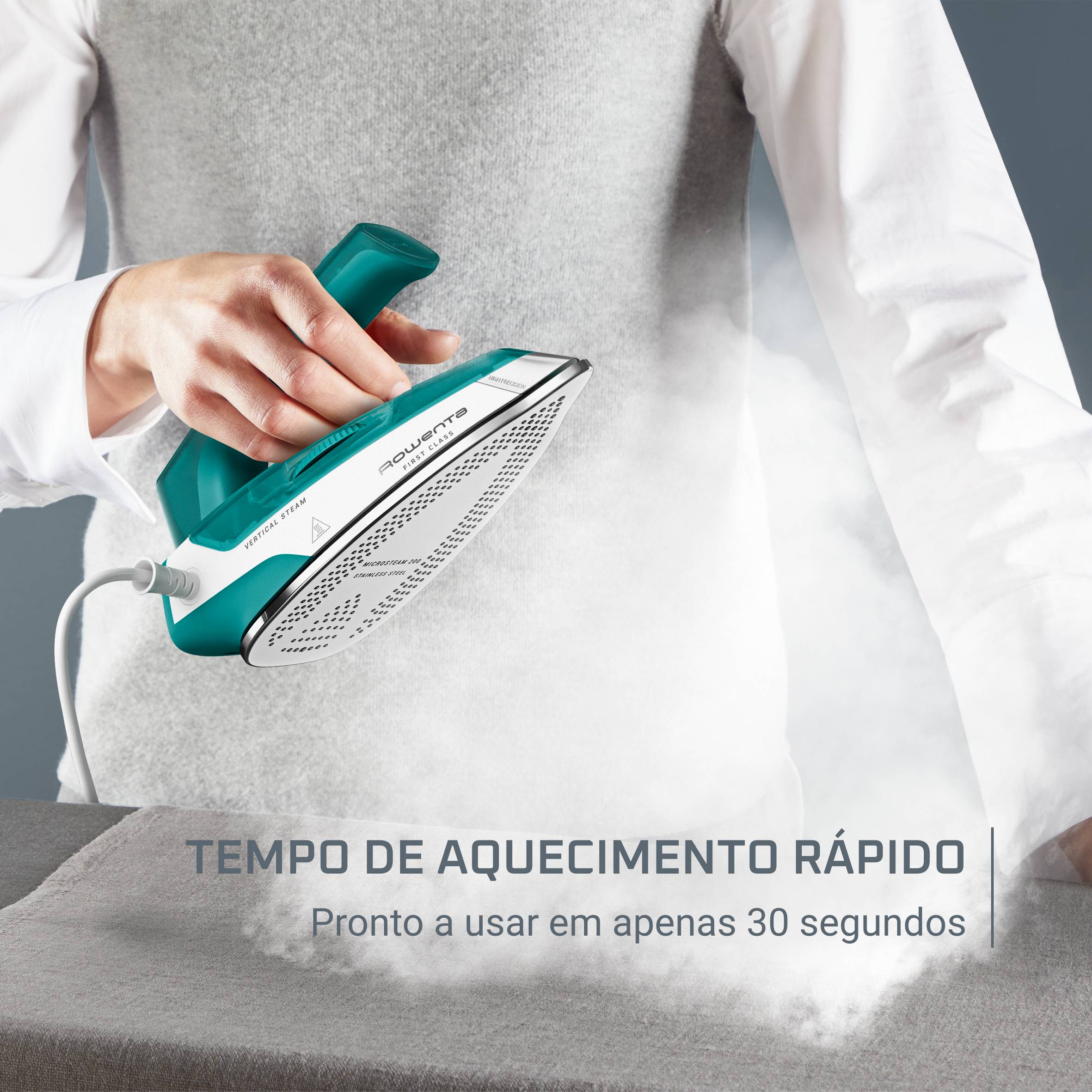 Ferro a Vapor First Class