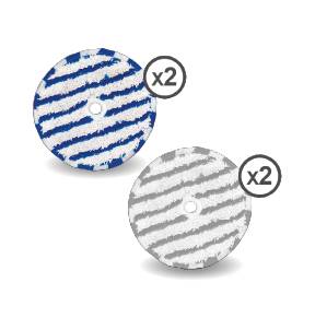 Esfregonas de microfibra x4 ZR009503 para cabeça Aerospin