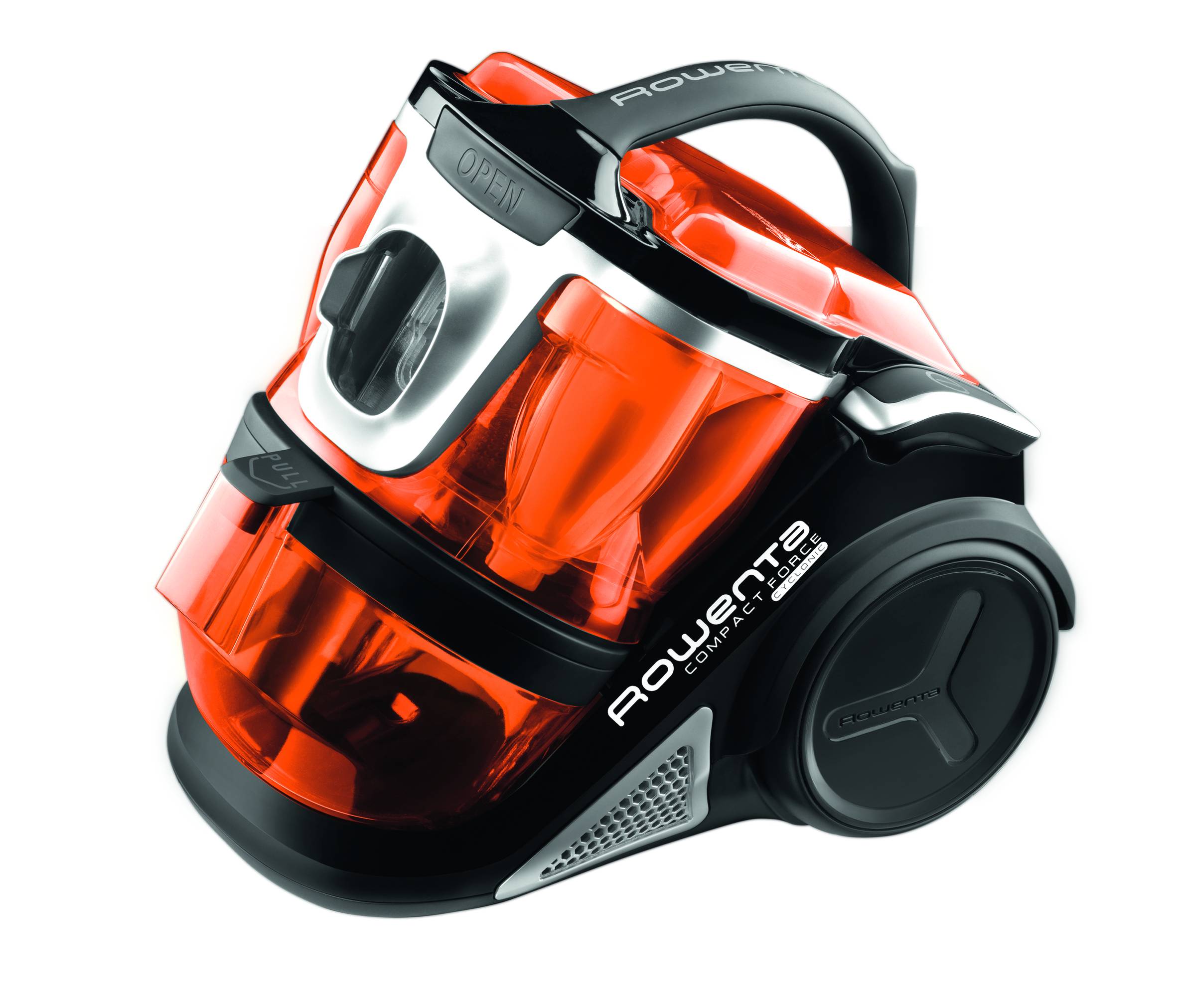 Compact Force Cyclonic preto/cor de laranja