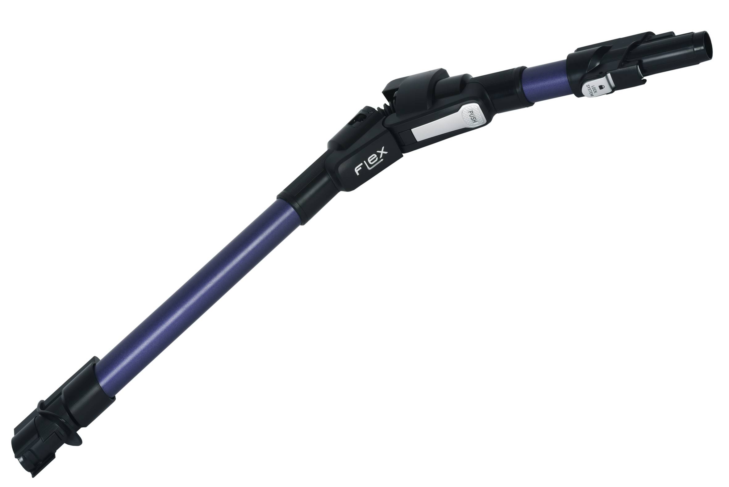 Tubo de aspirador flexível violeta e preto SS-7222070398