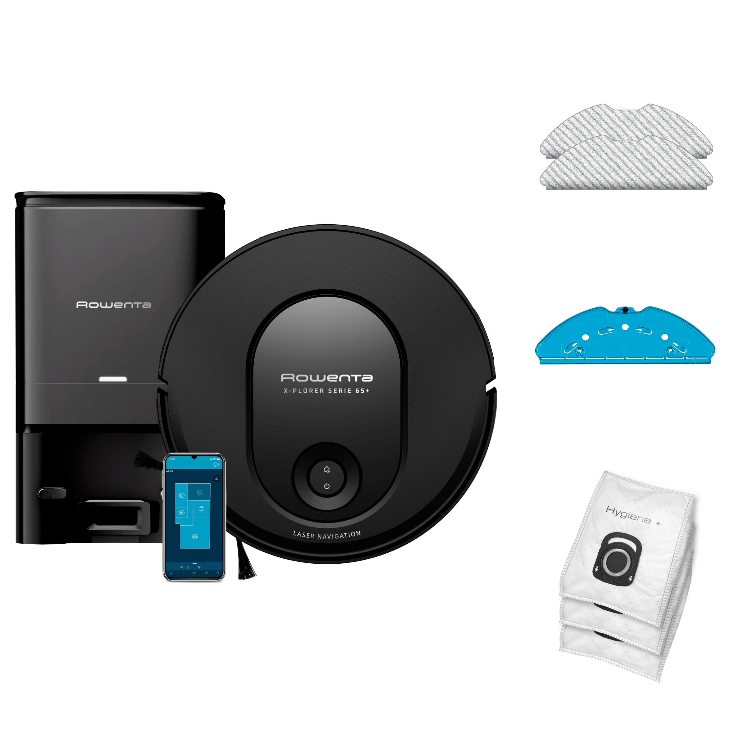 X-PLORER Serie 65+, Aspirador robot, Limpeza metódica