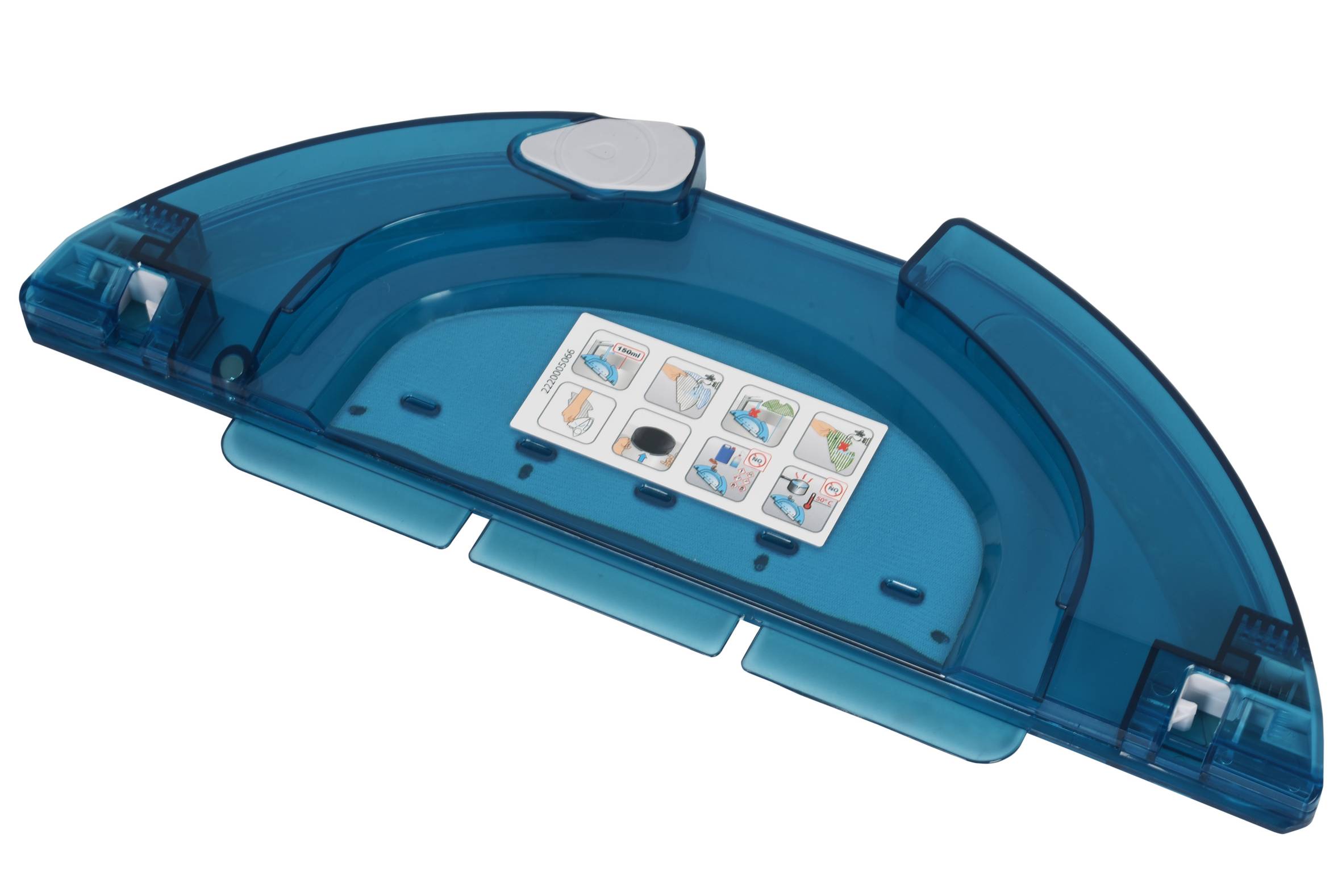 Depósito e suporte para esfregão azul SS-2230003243