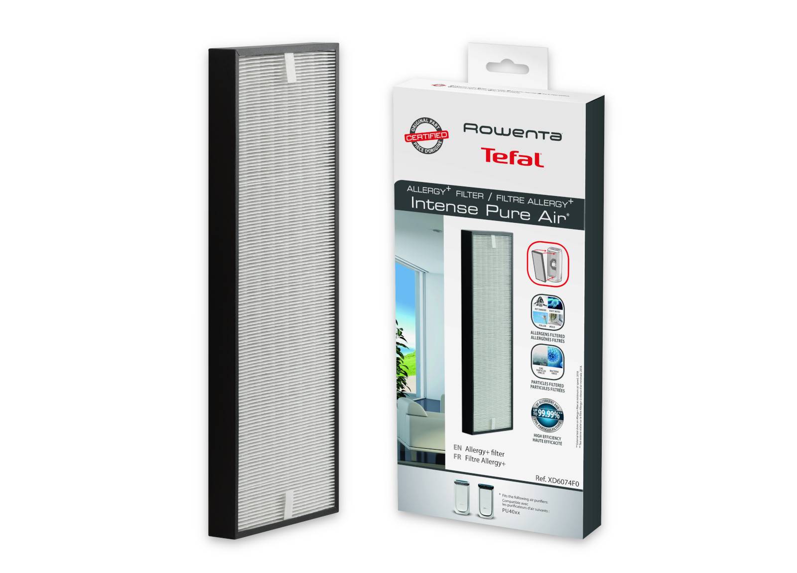 Filtro Allergy + XD6074F0
