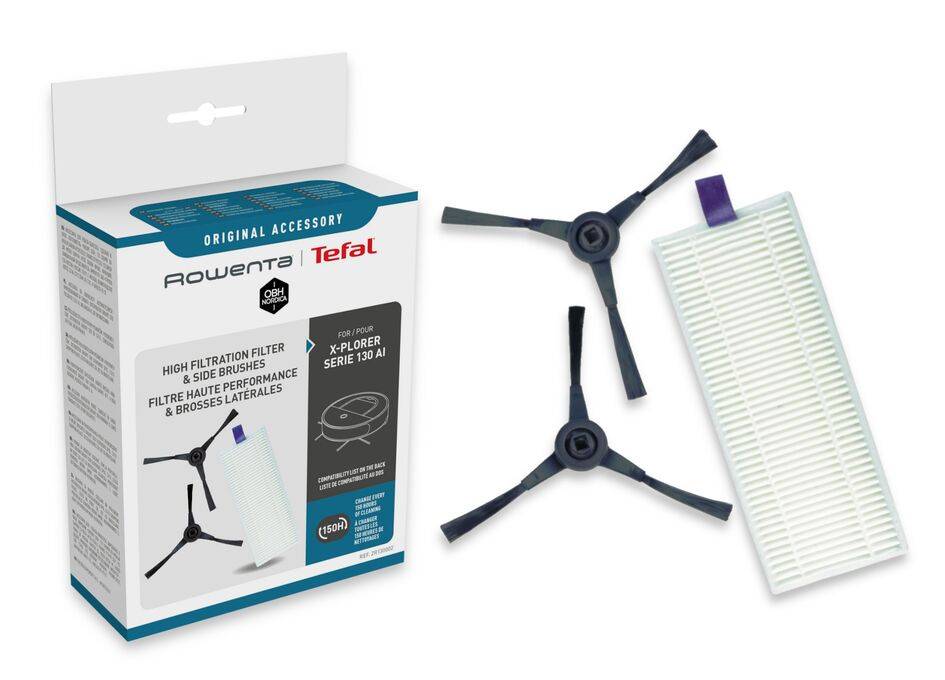 Filtro de alto desempenho e escovas laterais ZR130002