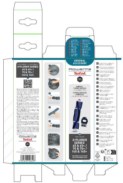 Escova elétrica para animais ZR084002