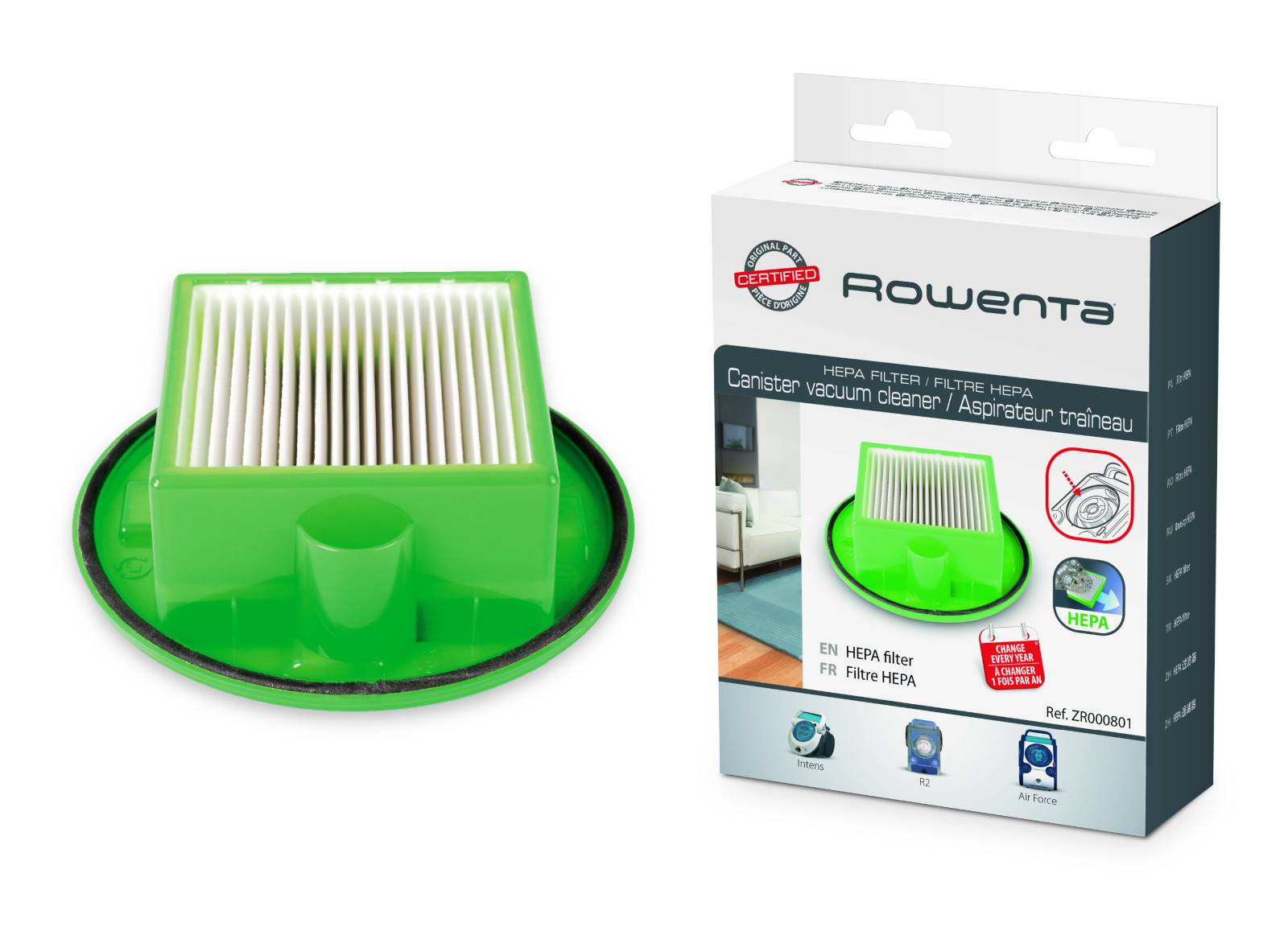 Filtro de elevada performance ZR000801