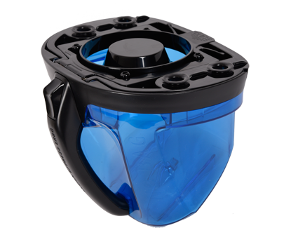 Recipiente para o pó azul RS-RT4262