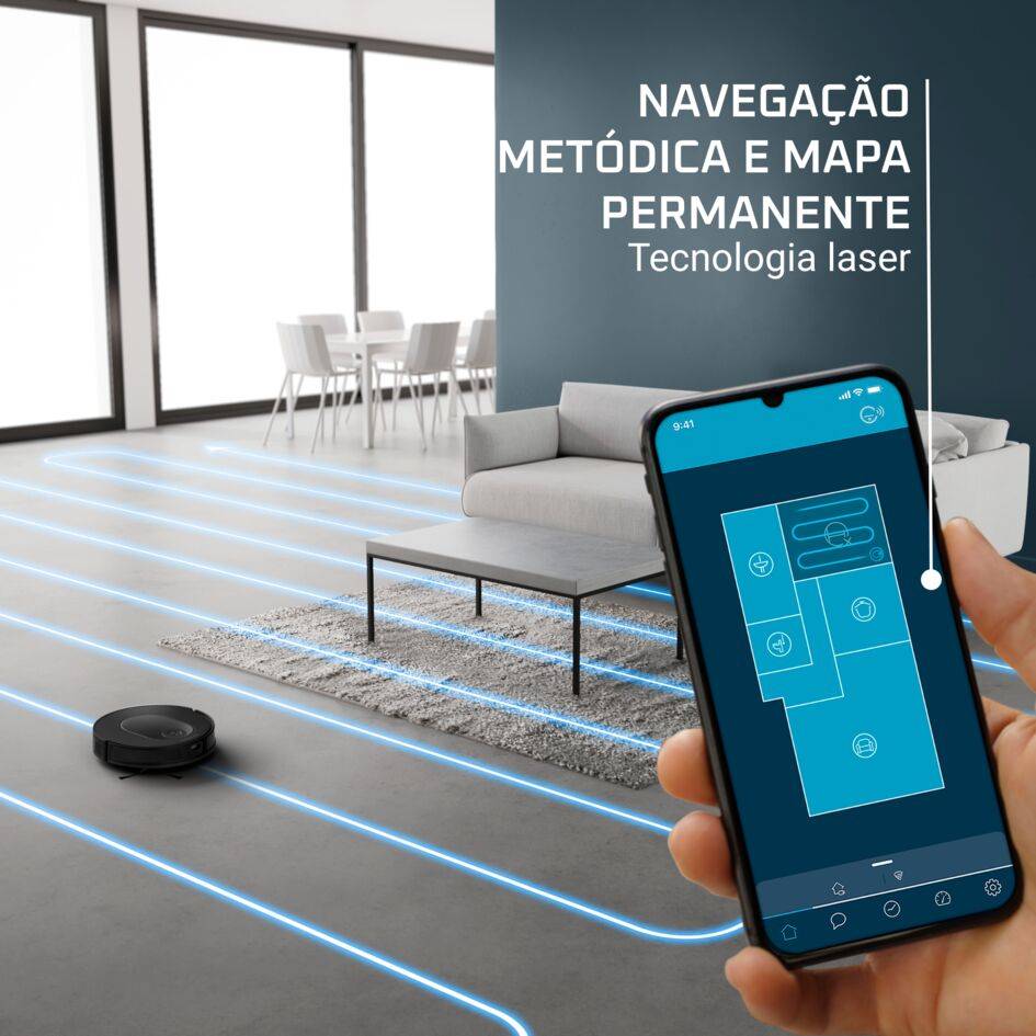 X-PLORER Serie 65+, Aspirador robot, Limpeza metódica