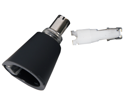 Cabeça com sistema de corte rotativo