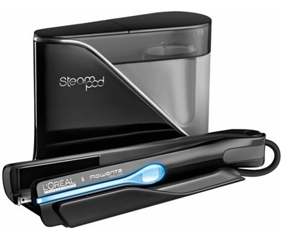 STEAMPOD ALISADOR A VAPOR PRO PRETO&nbsp;