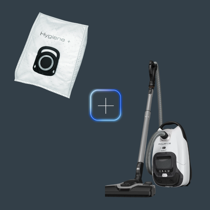 Promo Pack Aspirador com saco Silence Force + Sacos EXTRA