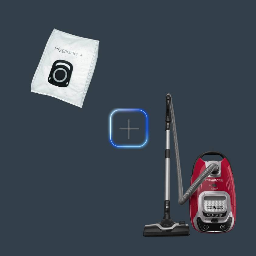 Promo Pack Silence Force Animal Care + Saco de alta filtragem