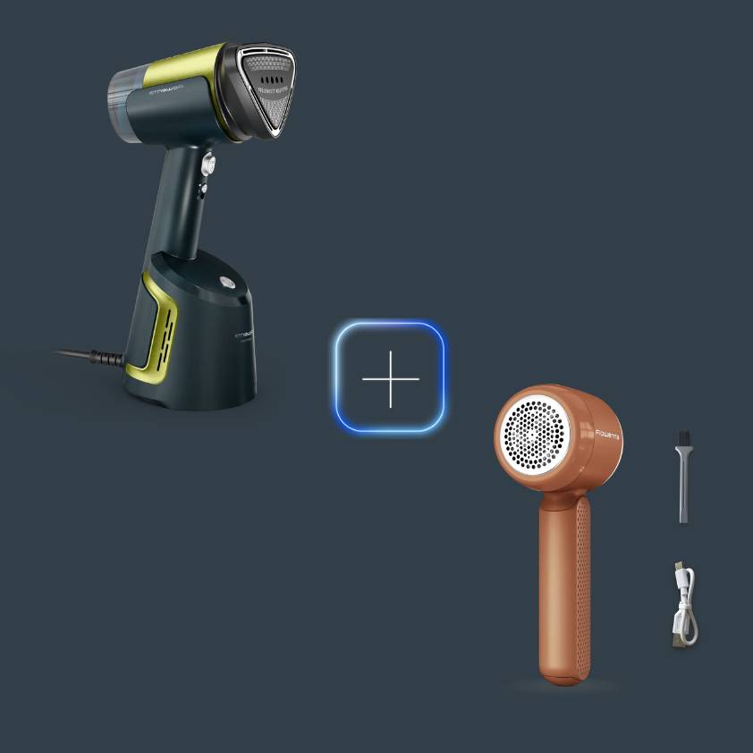 Promo Pack Escova a vapor AeroSteam + Removedor de Borbotos Easy Care