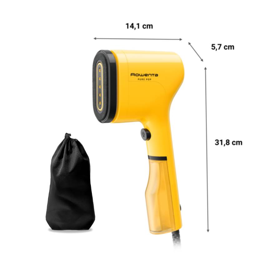Promo Pack Eco Steam Pro + Escova a vapor Pure Pop Amarillo