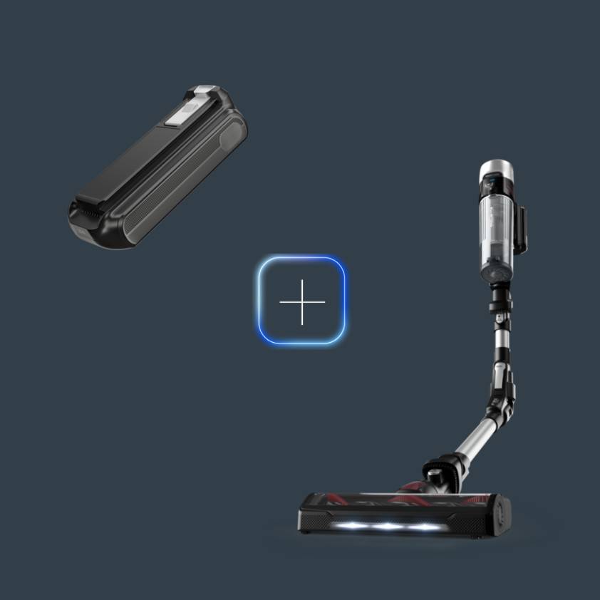 Promo Pack Aspirador versátil sem fio X-Force Flex 9.60 Allergy + Bateria EXTRA