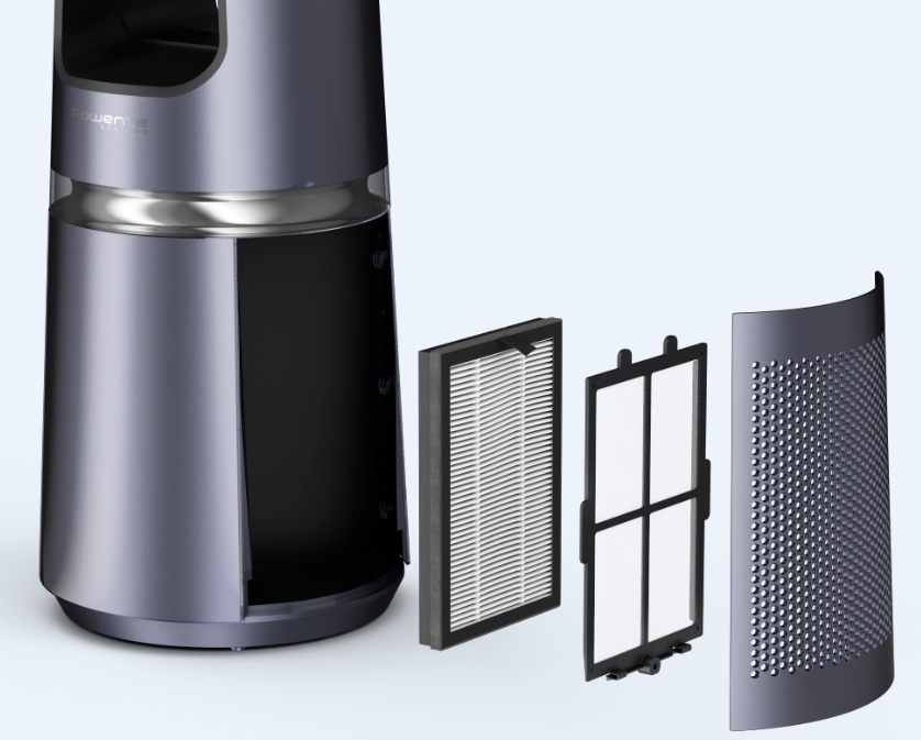 Promo Pack Eclipse 2 em 1 purificador e ventoinha + Turbo Swift Compact Ventoinha de mesa