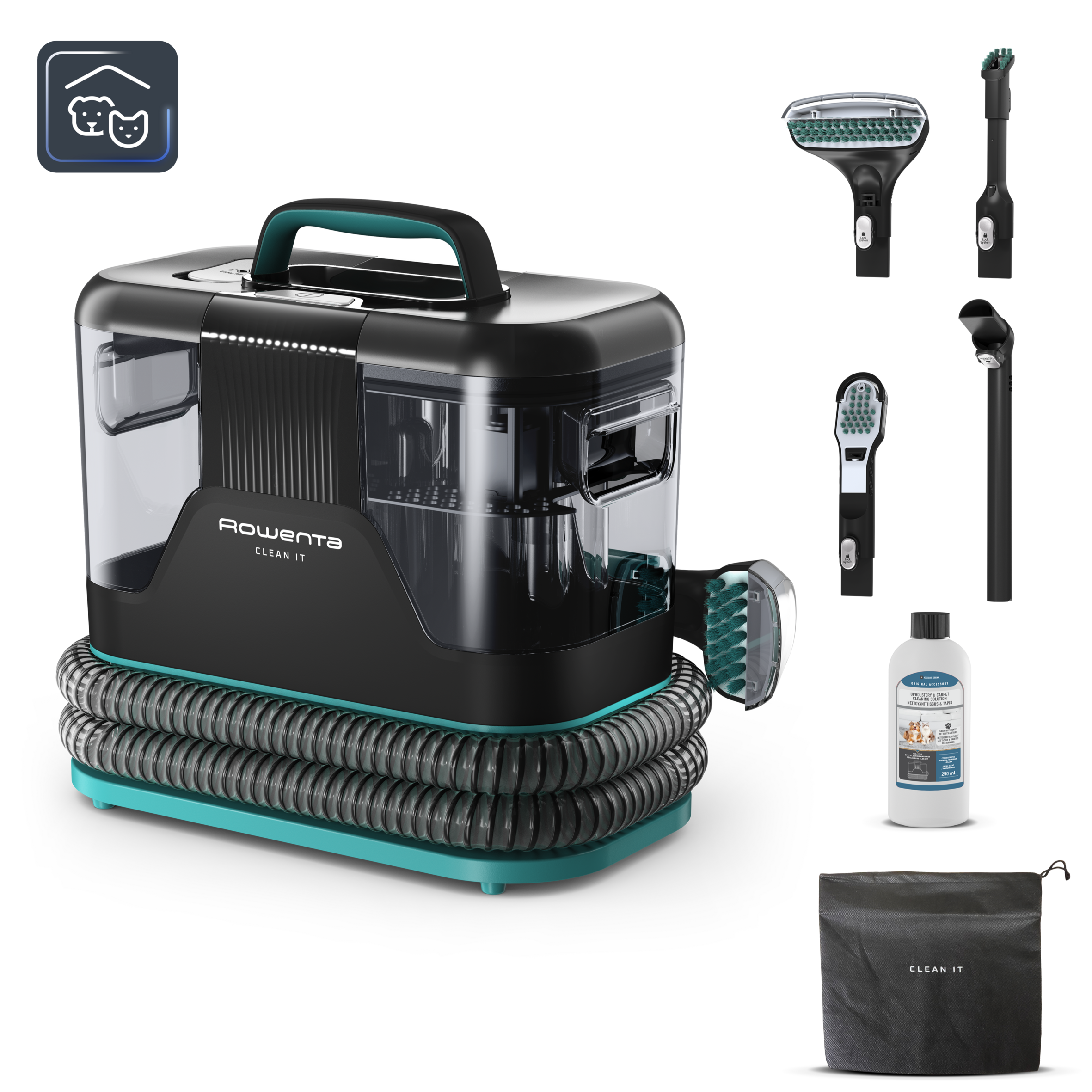 Promo Pack Clean IT Animal Care + Solução de limpeza de estofos e tapetes pet spots